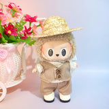 Maxbell Doll Clothes for 15cm Plush Doll Stylish DIY Comfortable Photo Props Cartoon 5 pieces set