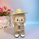 Maxbell Doll Clothes for 15cm Plush Doll Stylish DIY Comfortable Photo Props Cartoon 5 pieces set