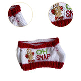 Maxbell Plush Doll Clothes Comfortable Stylish Photo Props Costumes Dress up Cartoon White