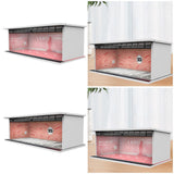 Maxbell 1:64 Scale Diecast Wheels Display Case Layout for Diecast Car Action Figures lady