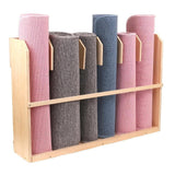 Maxbell Montessori Educational Carpet Storage Rack Kids Children Work Carpet Storage