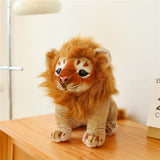 Maxbell Stuffed Animal Lion Cute Cuddly Children Plush Doll for Festival Nursery Toy 20cm