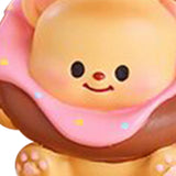 Maxbell 8Pcs Butter Bear Action Figures Unique Desktop Decor Collectible Girls Teens