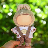 Maxbell Doll T Shirt Coat and Shorts Dress up Doll Clothes for 15cm Doll Girls Dolls 3 Pieces