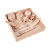 Maxbell 14x Wooden Sensory Bin Tools Sensory Toys for over 3 Years Old Kids Children