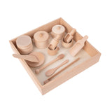 Maxbell 14x Wooden Sensory Bin Tools Sensory Toys for over 3 Years Old Kids Children