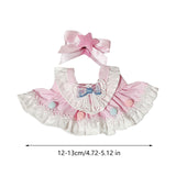 Maxbell Doll Clothes for 15cm Rabbit Plush Doll Stylish Photo Props Comfortable Cute Small ball suit