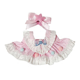 Maxbell Doll Clothes for 15cm Rabbit Plush Doll Stylish Photo Props Comfortable Cute Small ball suit