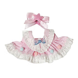 Maxbell Doll Clothes for 15cm Rabbit Plush Doll Stylish Photo Props Comfortable Cute Small ball suit