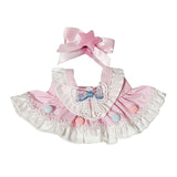 Maxbell Doll Clothes for 15cm Rabbit Plush Doll Stylish Photo Props Comfortable Cute Small ball suit