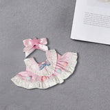 Maxbell Doll Clothes for 15cm Rabbit Plush Doll Stylish Photo Props Comfortable Cute Small ball suit