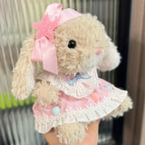 Maxbell Doll Clothes for 15cm Rabbit Plush Doll Stylish Photo Props Comfortable Cute Small ball suit