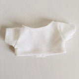 Maxbell Plush Doll Clothes for 15cm Fashion Soft DIY Dress up Plush Doll Accessories White