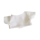 Maxbell Plush Doll Clothes for 15cm Fashion Soft DIY Dress up Plush Doll Accessories White