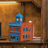 Maxbell 1/72 Wooden Architecture Kits 3D Wooden Puzzle Handmade Hobby Scene for Gift