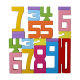 Maxbell Wooden Number Puzzle Block Toys for Party Favors Preschoolers Boys and Girls