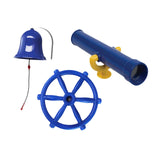 Maxbell 3Pcs Playground Accessories Pirate Ship Wheel for Kids for Outdoor Playhouse Style B