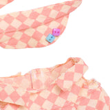 Maxbell 15cm Doll Clothes Comfortable Plush Doll Accessories Stylish Photo Props DIY Light pink