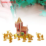 1/72 Medieval Castles Knight Action Figure Toy Big for Ages 3 4 5 6 7 8 9 10 gold