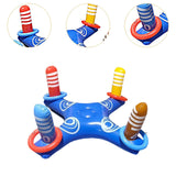 Maxbell Inflatable Toss Game Kids Swimming Pool Toss Toy for Family Gatherings Beach 80cmx35cm