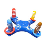 Maxbell Inflatable Toss Game Kids Swimming Pool Toss Toy for Family Gatherings Beach 80cmx35cm