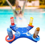 Maxbell Inflatable Toss Game Kids Swimming Pool Toss Toy for Family Gatherings Beach 80cmx35cm