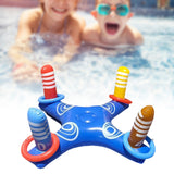 Maxbell Inflatable Toss Game Kids Swimming Pool Toss Toy for Family Gatherings Beach 80cmx35cm