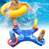 Maxbell Inflatable Toss Game Kids Swimming Pool Toss Toy for Family Gatherings Beach 80cmx35cm