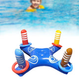 Maxbell Inflatable Toss Game Kids Swimming Pool Toss Toy for Family Gatherings Beach 80cmx35cm