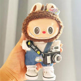 Maxbell 15cm 17cm Doll Clothes Soft Costume Accessories Decor Cute Doll Clothes Suit style C
