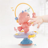 Maxbell Baby Suction Cup Table Toy Motor for Development Fine Motor Skills Preschool pink