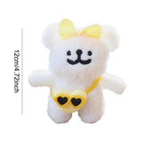 Maxbell Plush Doll Keychain Creative Novelty Toy for Purse Creative Gift Party Favor C