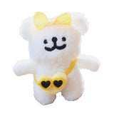 Maxbell Plush Doll Keychain Creative Novelty Toy for Purse Creative Gift Party Favor C