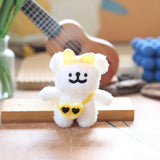 Maxbell Plush Doll Keychain Creative Novelty Toy for Purse Creative Gift Party Favor C