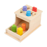 Maxbell Montessori Toy Object Permanence Box for Boys Girls Toddlers 1 2 3 Years Old