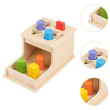 Maxbell Montessori Toy Object Permanence Box for Boys Girls Toddlers 1 2 3 Years Old