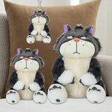 Maxbell Cartoon Cat Plush Keychain Purse Backpack Charm Cute Plush Toy for Kids