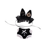 Maxbell 2x2 Pieces Dolls Bunny Girl Bodysuit with Headband for 10-15cm Dolls Boy Dolls