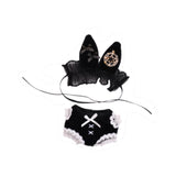 Maxbell 2x2 Pieces Dolls Bunny Girl Bodysuit with Headband for 10-15cm Dolls Boy Dolls