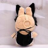 Maxbell 2x2 Pieces Dolls Bunny Girl Bodysuit with Headband for 10-15cm Dolls Boy Dolls
