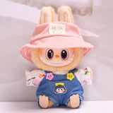 Maxbell Doll Clothes for 15cm Plush Doll Dress up with Hat DIY Fashion Doll Clothing style B