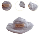 Maxbell Miniature Doll Hat Cute Plush Doll Accessories for 17cm/15cm Dolls Kids Toys grey