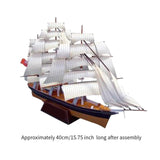 Maxbell Paper Sailboat Ship Kits 3D Puzzle Ship Model Kits for Adults Children Teens