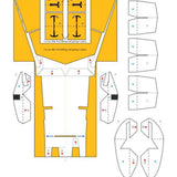 Maxbell Paper Sailboat Ship Kits 3D Puzzle Ship Model Kits for Adults Children Teens
