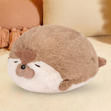 Maxbell Sea Otter Plush Toy Cartoon Plush Animal Doll for Boys Girls Children Adults Brown