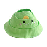 Maxbell Plush Doll Hat for Little Girls Flexibility DIY Hands on Dress up for 5.91'' Green