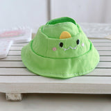 Maxbell Plush Doll Hat for Little Girls Flexibility DIY Hands on Dress up for 5.91'' Green