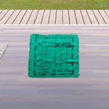 Maxbell Giant Checkers Board Game Mat 3 in 1 Game Mat Rug Game Mat Toe Board