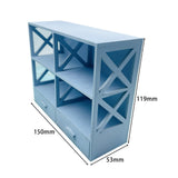 Maxbell 1/12 Scale Miniature Cabinet Wood Simple for Living Room Kitchen Dining Room