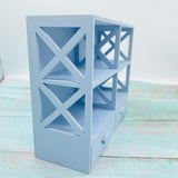 Maxbell 1/12 Scale Miniature Cabinet Wood Simple for Living Room Kitchen Dining Room